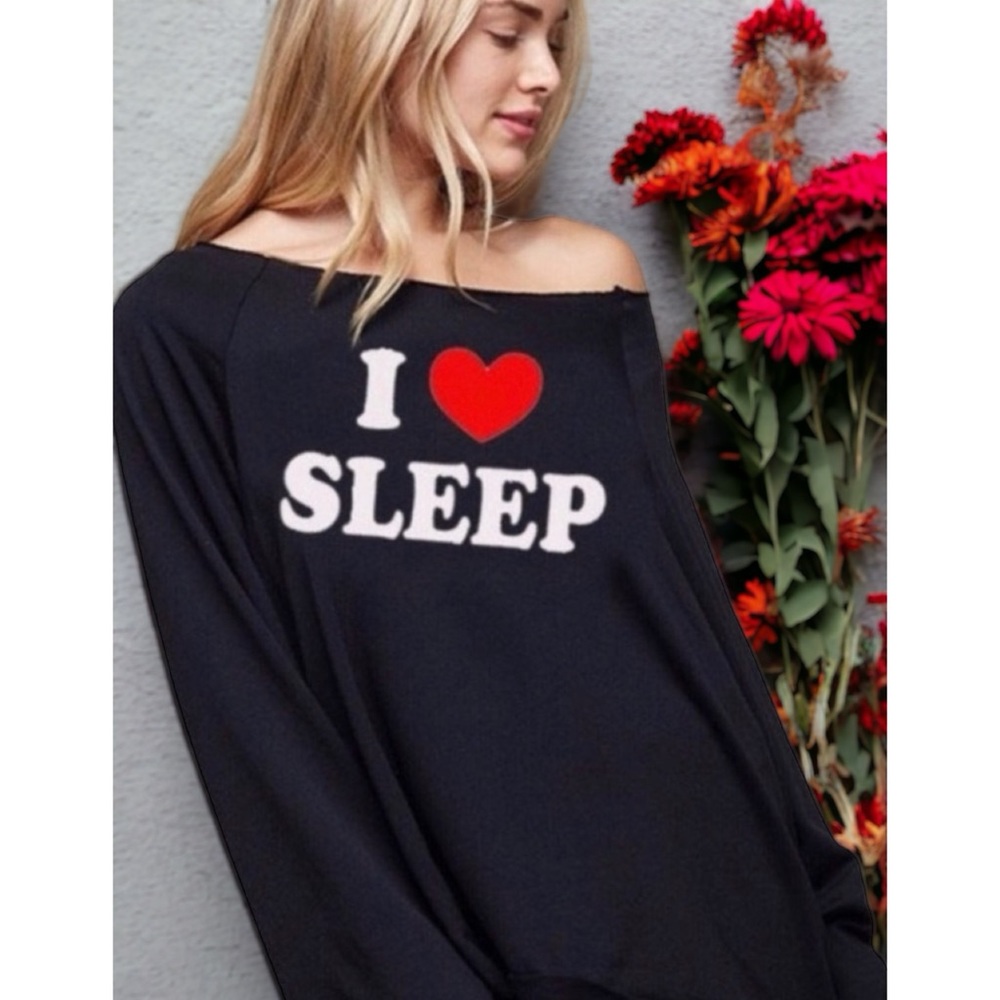I ❤️ Sleep Bell Sleeve Top